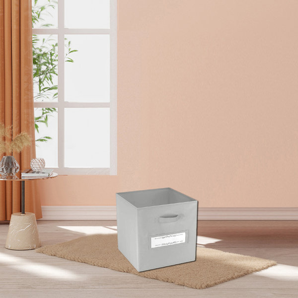 Hokku Designs 13X13 Large Storage Cubes (Set Of 9). Fabric Storage Bins